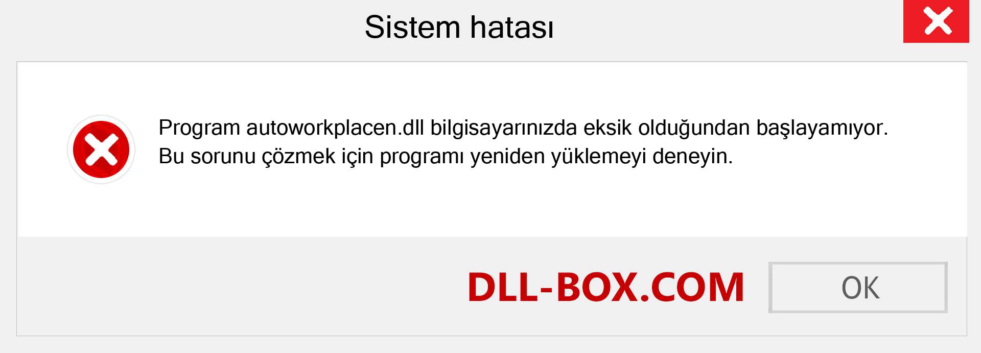 autoworkplacen.dll dosyası eksik mi? Windows 7, 8, 10 için İndirin - Windows'ta autoworkplacen dll Eksik Hatasını Düzeltin, fotoğraflar, resimler